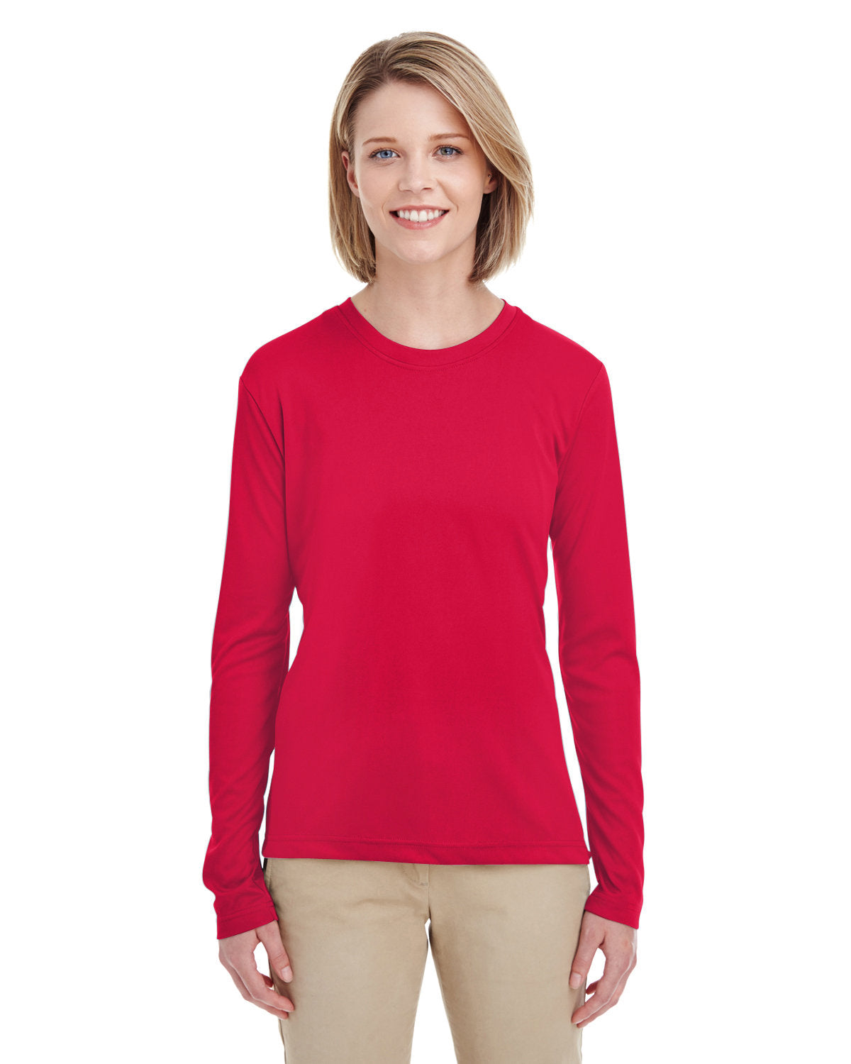 Ladies' Cool & Dry Performance Long-Sleeve Top