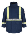 Bulwark Men's Deluxe Parka With Reflective Trim - EXCEL FR ComforTouch