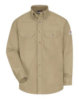 Bulwark Men's Tall Dress Uniform Shirt - Excel FR ComforTouch 7 oz.