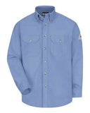 Bulwark Men's Tall Dress Uniform Shirt - Excel FR ComforTouch 7 oz.