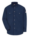 Bulwark Men's Tall Dress Uniform Shirt - Excel FR ComforTouch 7 oz.