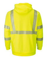 Hi-Visibility Pullover Hooded Fleece Sweatshirt