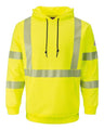 Hi-Visibility Pullover Hooded Fleece Sweatshirt