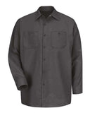 Red Kap Men's Tall Industrial Long Sleeve Work Shirt
