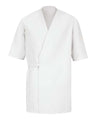Men's Collarless Poplin Butcher Wrap