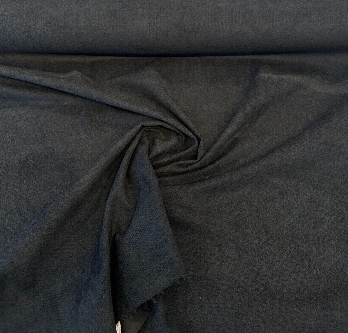 Sensation Polyester Fabric - Black Performance Upholstery, 54" Width (1 Yard)