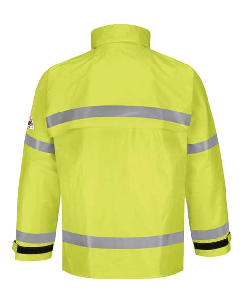 Hi-Visibility Flame-Resistant Rain Jacket