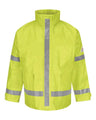 Bulwark Men's Hi-Visibility Flame-Resistant Rain Jacket