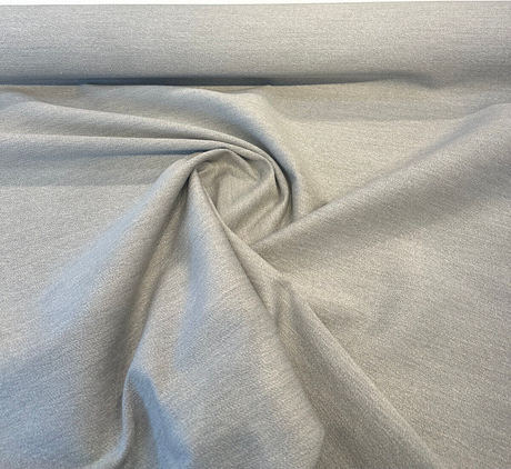 Sunbelievable Performance Upholstery Fabric - Oyster Gray, Crepe Weave, 54" Width (1 Yard)