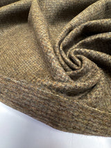 Wool Tweed Brown Green Shades