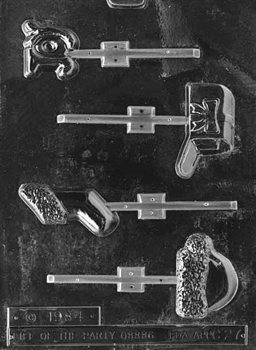 Assorted Christmas Lolly Chocolate Mold - LPC027