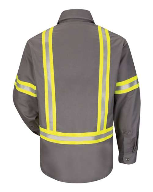 Bulwark Men's Tall Enhanced Visibility Uniform Shirt
