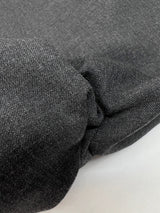 Wool Fabric Melange Gray