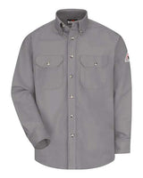 Bulwark Men's Tall Dress Uniform Shirt - Excel FR ComforTouch 7 oz.