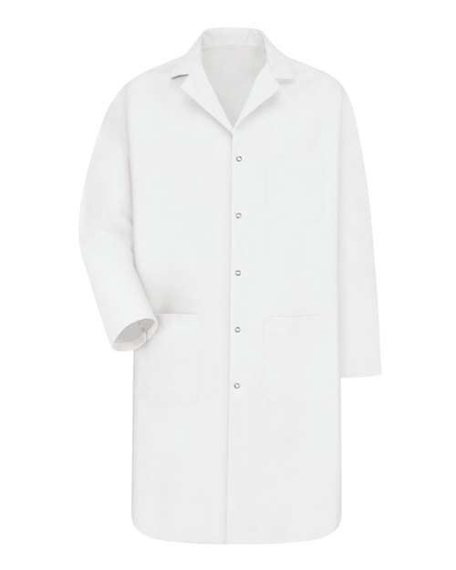 Red Kap Unisex Tall Gripper Front Lab Coat