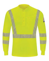 Hi-Visibility Lightweight Long Sleeve Henley