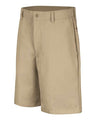 Cotton Casual Plain Front Shorts