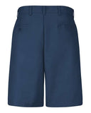 Red Kap Men's Cotton Casual Plain Front Shorts