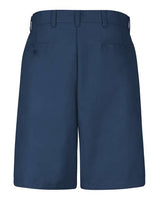Men's Extended Sizes Cotton Casual Plain Front Shorts