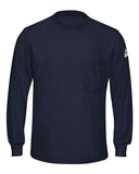Bulwark Men's Tall Flame-Resistant Lightweight Long Sleeve T-Shirt