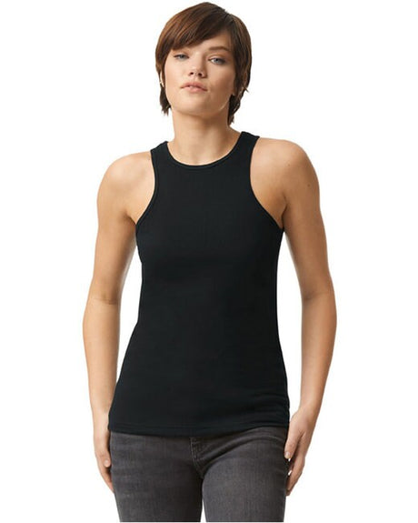 American Apparel® Ladies CVC Racerneck Tank