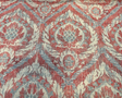 French Quarters Cotton Fabric - Rouge Red Damask, 54" Width (1 Yard)
