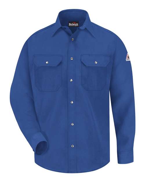 Bulwark Men's Tall Snap-Front Uniform Shirt - Nomex IIIA 4.5 oz.