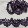 Beaded Corded Lace Trim