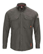 Bulwark Men's iQ Series Long Sleeve Lightweight Woven Shirt