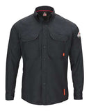 Bulwark Men's iQ Series Long Sleeve Lightweight Woven Shirt