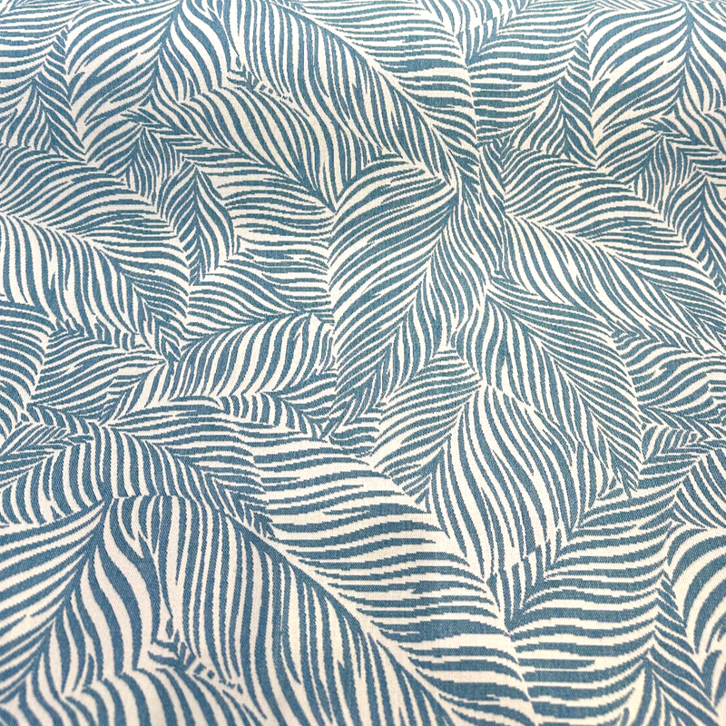 Adventure Tropical Sunbrella Fabric - Cerulean Blue, Reversible, 56" Width (1 Yard)