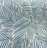 Adventure Tropical Sunbrella Fabric - Cerulean Blue, Reversible, 56" Width (1 Yard)