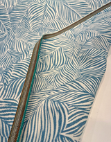 Adventure Tropical Sunbrella Fabric - Cerulean Blue, Reversible, 56" Width (1 Yard)