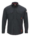 Bulwark Men's Tall iQ Series Long Sleeve Comfort Woven Lightweight Shirt