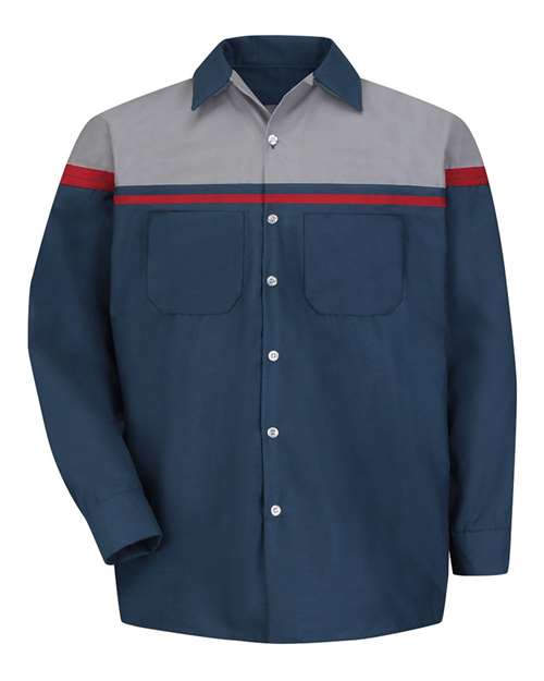Red Kap Men's Tall Performance Tech Long Sleeve Shirt