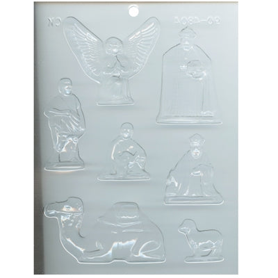 Nativity Scene Chocolate Mold