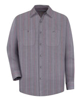 Red Kap Men's Tall Industrial Long Sleeve Work Shirt