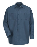 Red Kap Men's Tall Industrial Long Sleeve Work Shirt