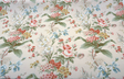 Lucinda Shell 100 Percent Cotton Fabric - Sand Floral, 55" Width (1 Yard)