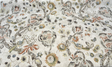 Waverly Adalet Jacobean Chutney Linen Fabric - Floral Vine Pattern, 54" Width (1 Yard)