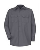 Red Kap Men's Tall Deluxe Heavyweight Cotton Shirt