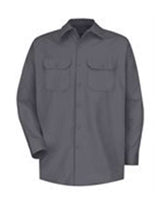 Red Kap Men's Tall Deluxe Heavyweight Cotton Shirt