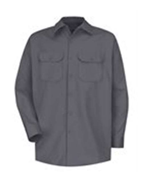 Red Kap Men's Tall Deluxe Heavyweight Cotton Shirt