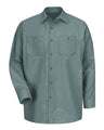 Red Kap Men's Tall Industrial Long Sleeve Work Shirt