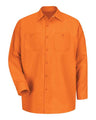 Red Kap Men's Tall Industrial Long Sleeve Work Shirt
