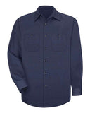 Red Kap Men's Tall Industrial Long Sleeve Work Shirt