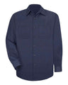 Red Kap Men's Tall Industrial Long Sleeve Work Shirt