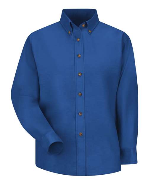 Red Kap Women's Poplin Dress Shirt