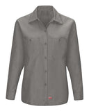 Red Kap Women's Long Sleeve Mimix Work Shirt