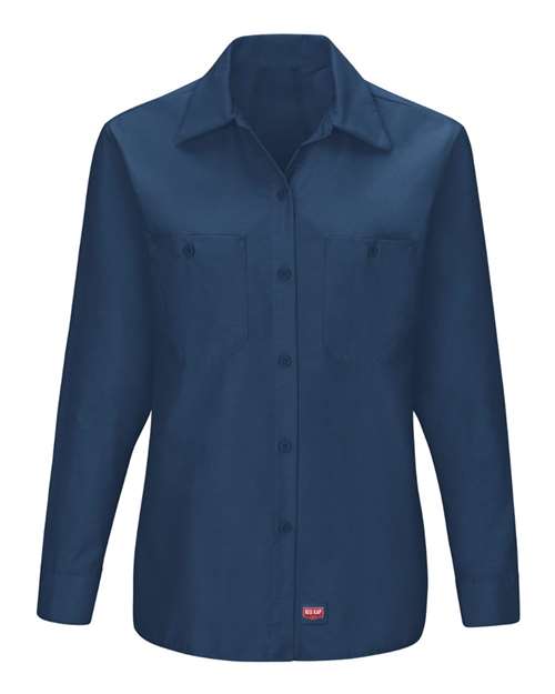 Red Kap Women's Long Sleeve Mimix Work Shirt